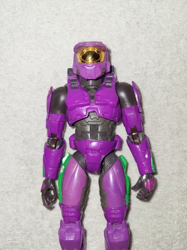 Halo 2 Purple Spartan Limited Edition Exclusive Action Figure Joyride Complete - Bild 5 von 9