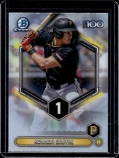 2026 Bowman Konnor Griffin Scouts Top 100 Chrome #BTP-1 Pirates