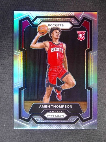 2023-24 Panini Prizm Amen Thompson #150 RC Rookie Silver
