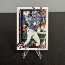 Topps 2025 Update Series Rookie Base #US172 Daylen Lile Nationals MLB Baseball