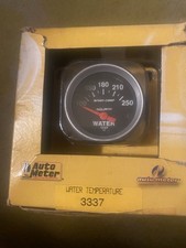 Auto Meter 3337 Sport Comp Electric Water Temperature Gauge Temp 100 - 250 Deg