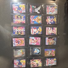Sailor Moon SuperS Amada Trading Card Lot - 18 Cards Sailor Moon Chibi Moon