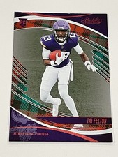2025 Panini Absolute Countdown Calendar Football #181 - Tai Felton RC - Vikings
