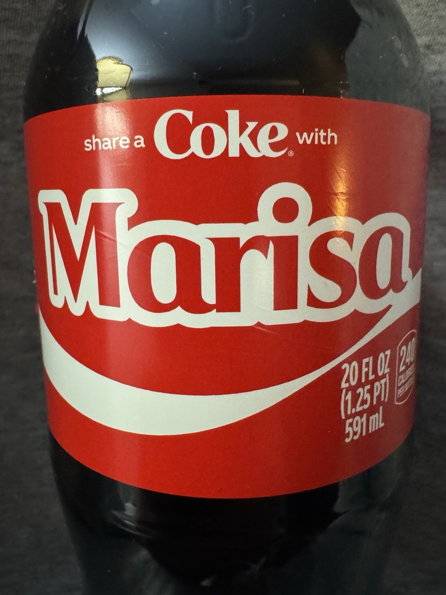 Share a Coke with Marisa 2025 Personalized Gift Coca~Cola