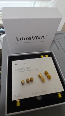 LibreVNA 100kHz - 6GHz USB Based Full 2-port Vector Network Analyzer Nanovna