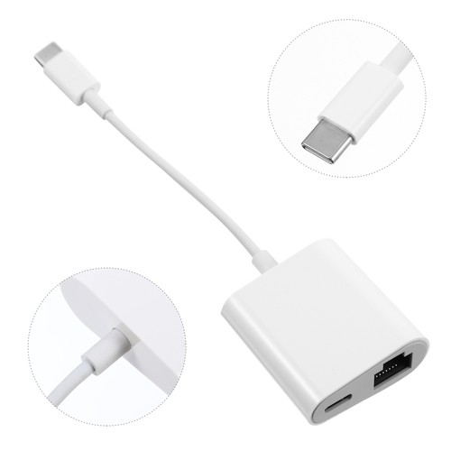 Type-c to Converter Laptop Ethernet Adapter USB Network Home - 第 2/5 張圖片