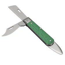 Grafting Knife, COMKIT Professional Foldable Double Blades Graft Knife, Fruit