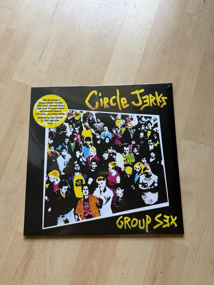 circle jerks group sex サークルジャークス LP Circle Jerks – Group Sex – Vinyl (Blue, Yellow & White Splatter