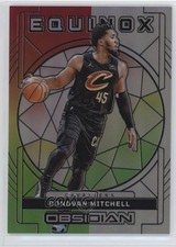 2023 Panini Obsidian Equinox Electric Etch Reggae Flood 29/60 Donovan Mitchell