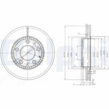 Disque de frein Mazda PREMACY