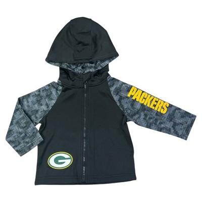 Green Bay Packers Infant Full Zip Hooded Jacket (12 Months)