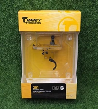 Timney Triggers Mauser Featherweight Deluxe 98FN Curved Trigger w/ Safety - 301