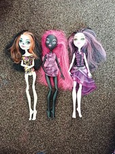 Monster High Doll Bundle Well Played With Spares Repairs Needed TLC