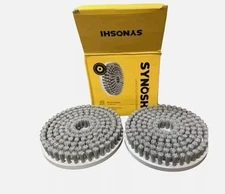 Synoshi Large Flat Brush Heads (2 Pack) Perfect for General Cleaning Tasks