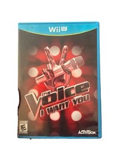 The Voice I Want You - Nintendo Wii U Video Game (Activision, 2012)