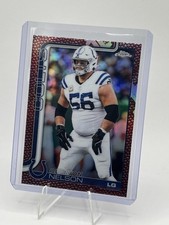 2025 Topps Chrome - Quenton Nelson Football Leather Refractor #144 Colts