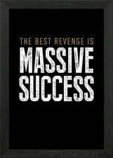 Massive Success Framed Wall Art Poster Canvas Print Picture