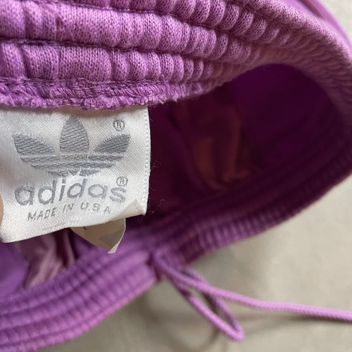 Adidas Vintage 80s Kids Sweatpants Joggers Pants Size L Trefoil 90s Made in USA - Picture 3 of 12