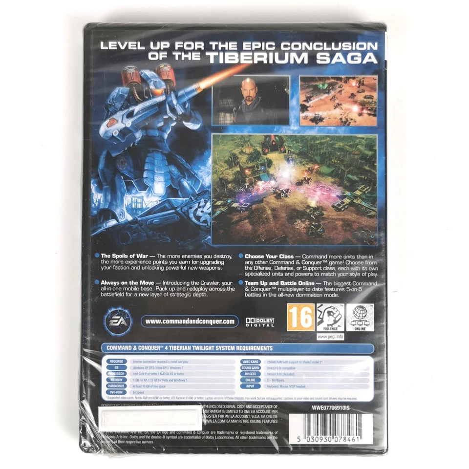 Command & Conquer Tiberium Twilight 4 PC DVD EA Complete Sealed New Strategy - Image 2 of 3
