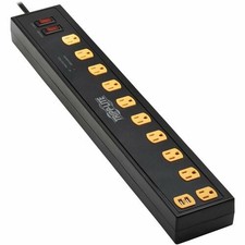 Eaton Tripp Lite Series Protect It 10-Outlet Surge Protector with Swivel Light