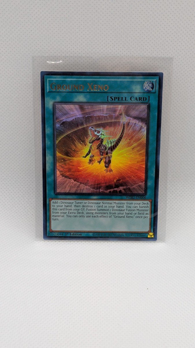 ground xeno yugioh card WISU-EN006 Aus Ygo then destroy 1 card in your hand Ground Xeno" Reviews and Rating