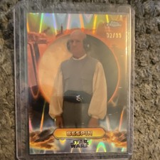 Topps Chrome Star Wars Lobot Bespin Serial Numbered Card BPV-45 32/99