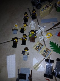 Lego Adventures Treasure Raiders Mummy Tomb Sets 5909,5948,2879 + 12 Mini Figure