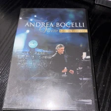 DVD Music Andrea Bocelli Vivere Live In Tuscany + Bonus Features Backstage Clips