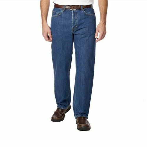 Medium Wash 34x32 New Kirkland Signature Men/'s 5-Pocket Blue Jeans