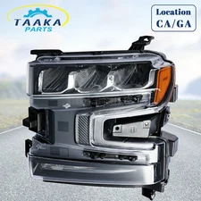 For 2019-2021 Chevrolet Silverado 1500 LED Headlight HeadLamp LH Driver Left