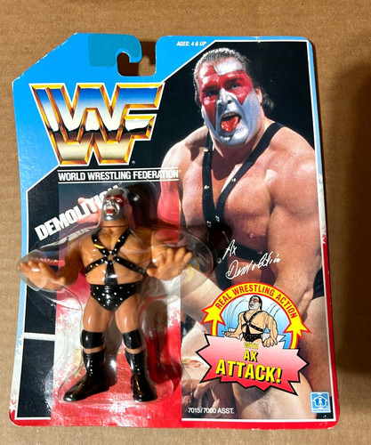 WWF Ax 1990 NIP part of Demolition...