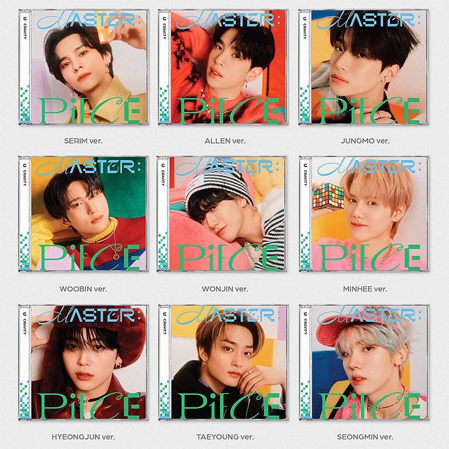 cravity MASTER:PIECE サインアルバム CRAVITY [MASTER:PIECE] 5th Mini Album JEWEL Ver/CD+Photo Book+Card