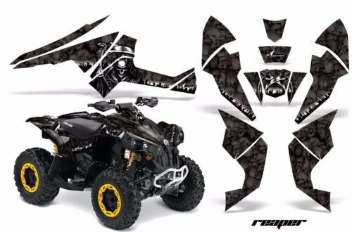 AMR Racing CanAm Renegade500/800/1000 Graphic Kit Wrap Quad Decal ATV All REAP K - Picture 1 of 1