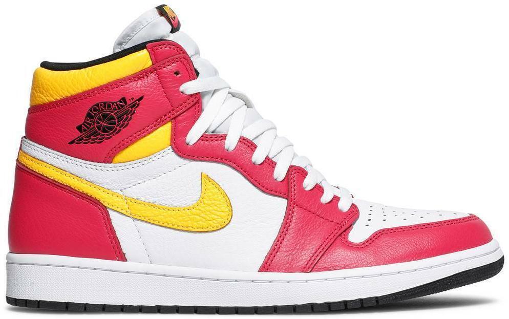 シューズ(女性用) NikeAirJordan 1 High OG Light Fusion Red Jordan 1 Retro High OG Light Fusion Red 2021 for Sale