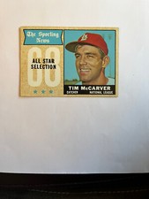 1968 Topps - The Sporting News All Star Selection #376 Tim McCarver