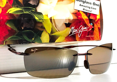 NEW Maui Jim LIGHTHOUSE Rootbeer POLARIZED HCL Bronze Sunglass H423-26