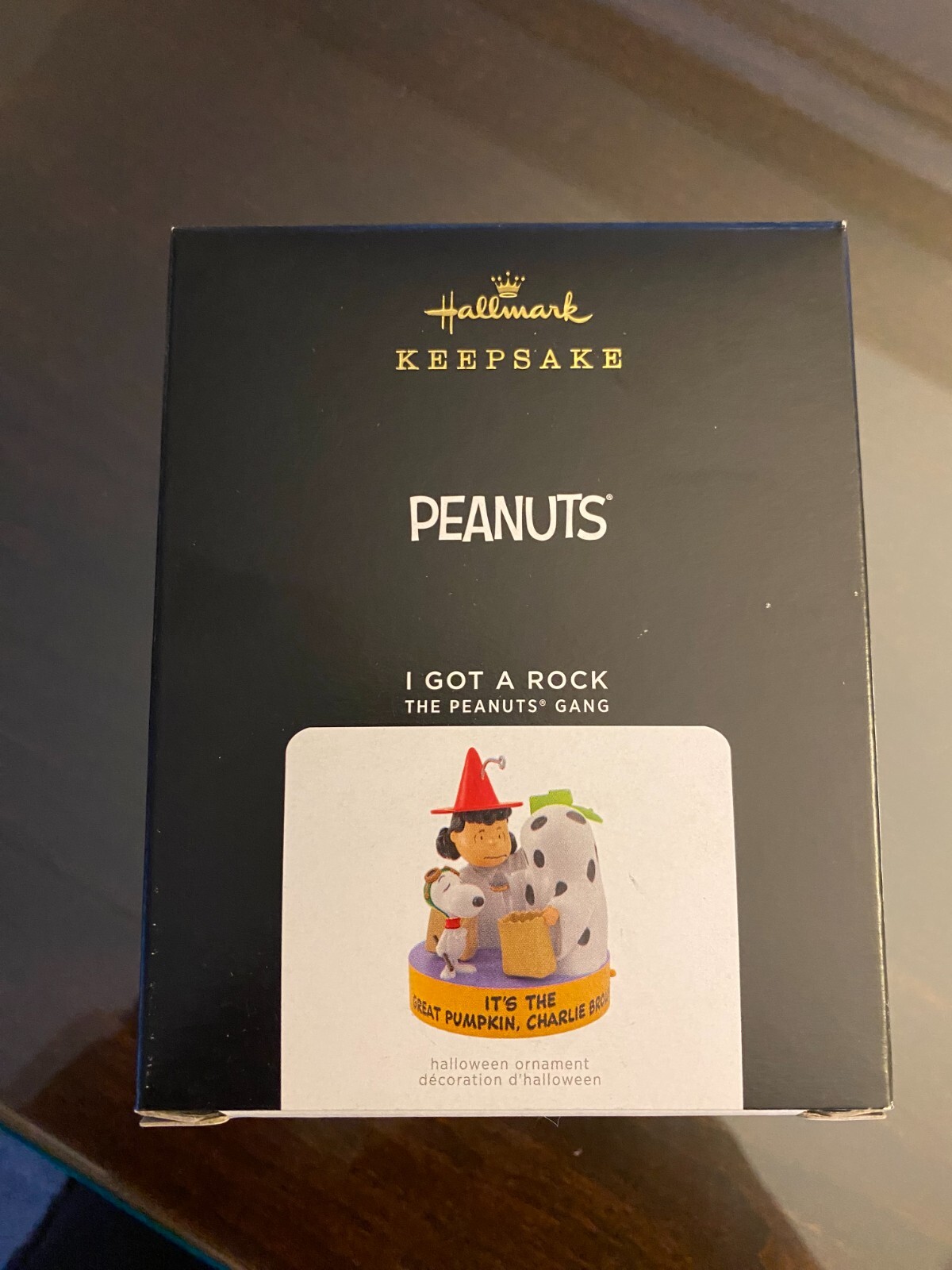 2021 Hallmark Peanuts I Got a Rock Sound Ornament BNIB