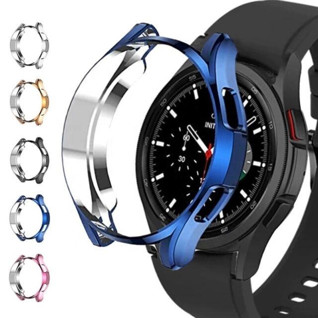 For Samsung Galaxy Watch 4 40mm / 44mm Screen Protector TPU Case Cover For Samsung Galaxy Watch 4 40mm / 44mm Screen Protector TPU Case Cover