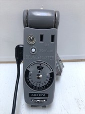 Vintage Accura Bouncemaster Fanflash Camera Flash With Case Plug
