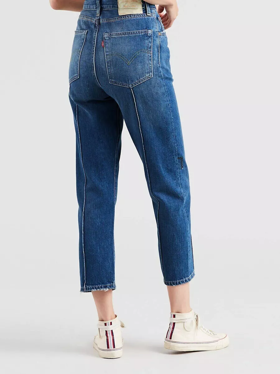 Levi‘s 1950 LVC Vintage Clothing 701 Big E Crop Straight High Waist Jeans W30