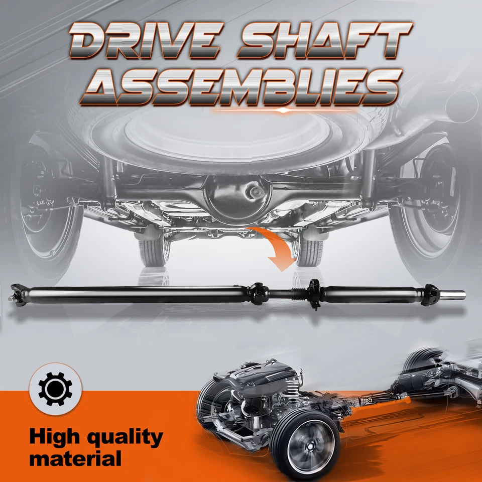 US Rear Driveshaft Assembly for Chevy Silverado 2500 HD GMC Sierra 3500 4WD NEW - Image 2 of 4