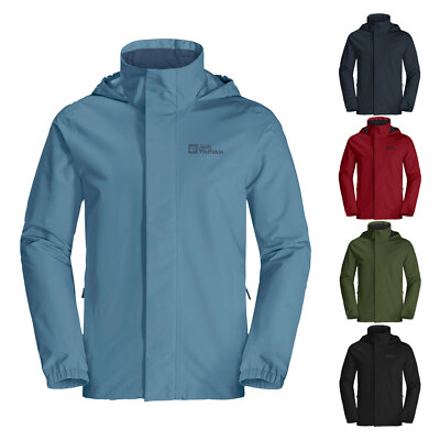 Jack Wolfskin Herren Regenjacke Jacke Outdoorjacke Stormy Point 2L Jacket
