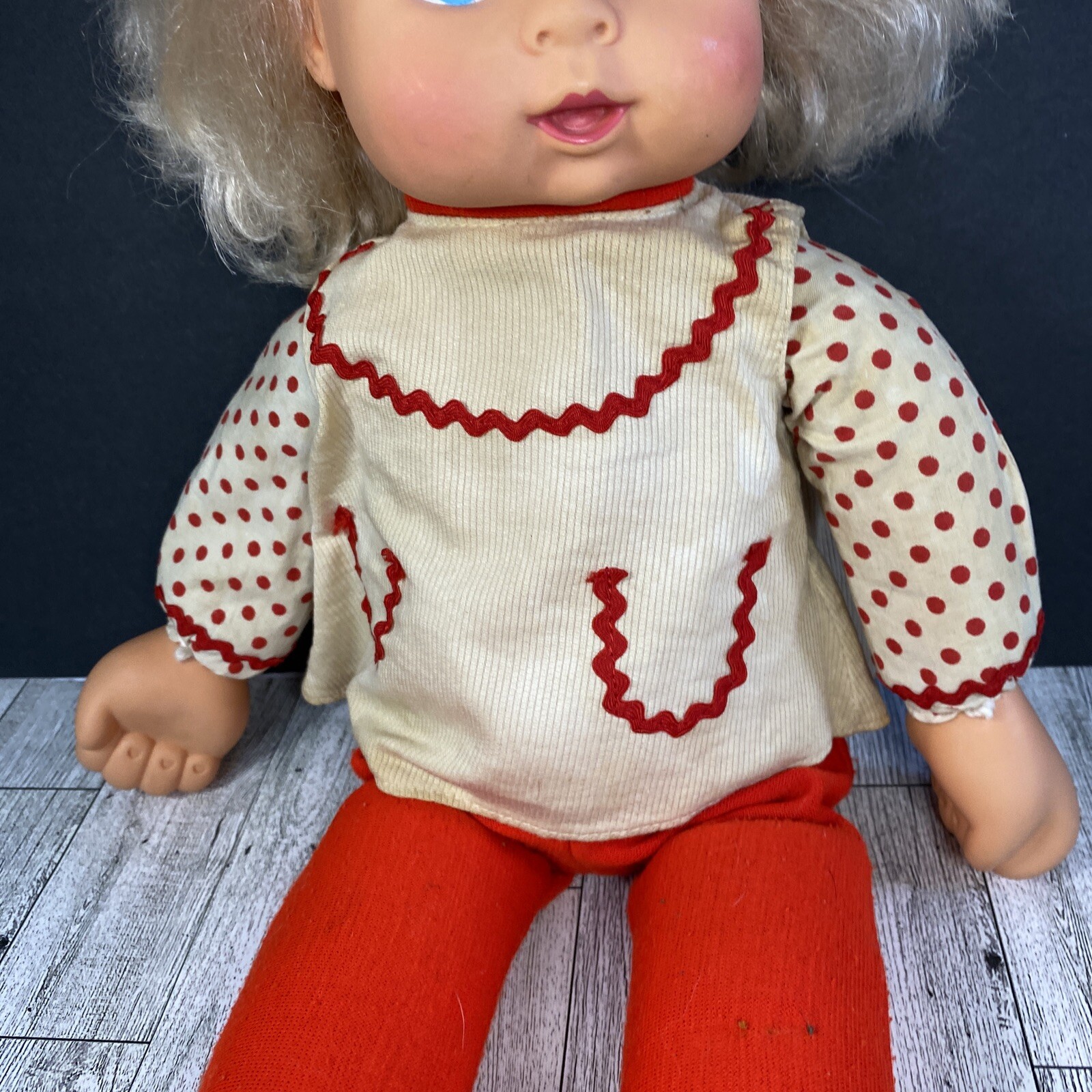 Vintage (Original Untouched) 1975 Hasbro Walking Baby Loves You Doll eBay