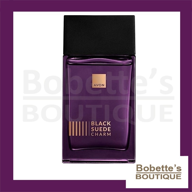 Eau de toilette Black Suede Charm Avon flacon de 100 ml de haute parfumerie pour homme