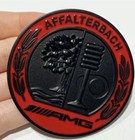 Für Mercedes Benz AMG Emblem Fenster Schriftzug Logo Heckklappe 65mm Schwarz Rot