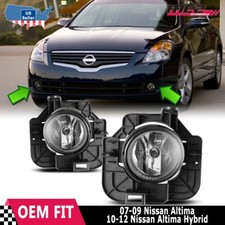 2007 2008 2009 Fog Light For Nissan Altima Front Bumper Lamp W Wiring Switch
