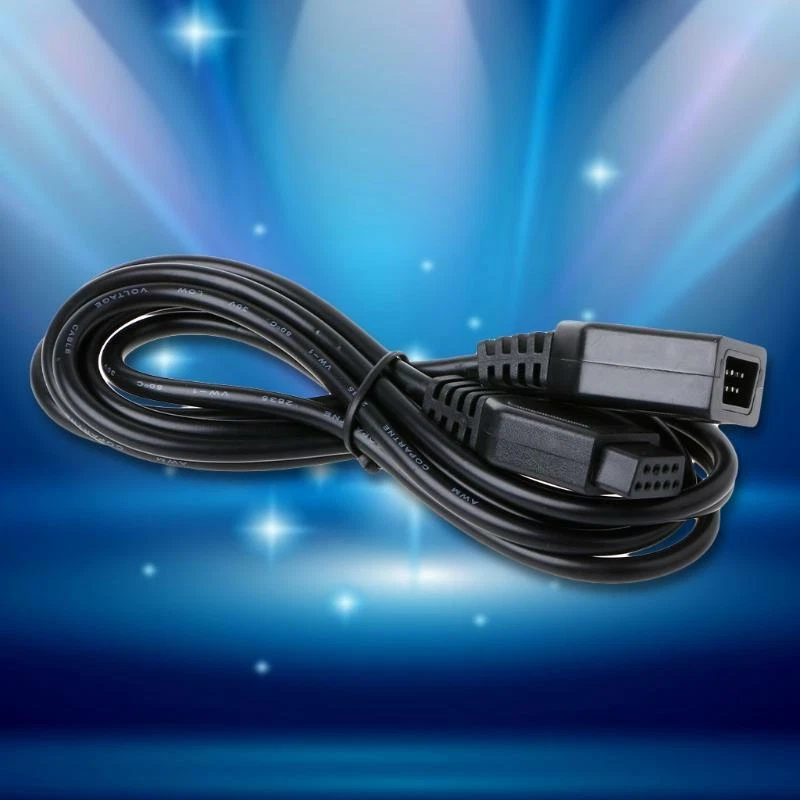 9-Pin Extension Cable Cord 1.8m For Sega Genesis 2 Controller Game Handle Grip - Image 2 of 4
