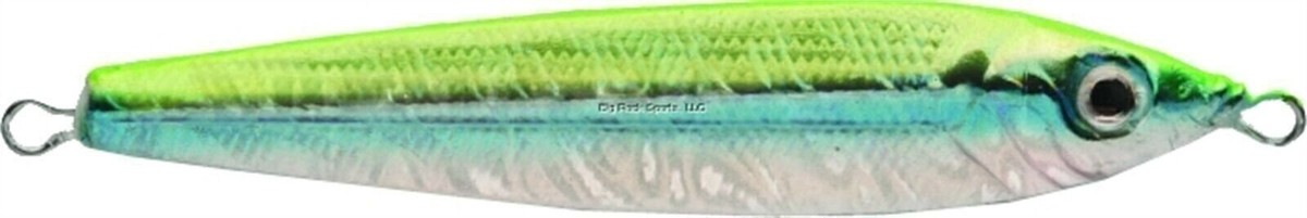 P-Line PLM2-04 Laser Minnow Jig, 2 oz, Chartreuse/Silver/Blue | eBay