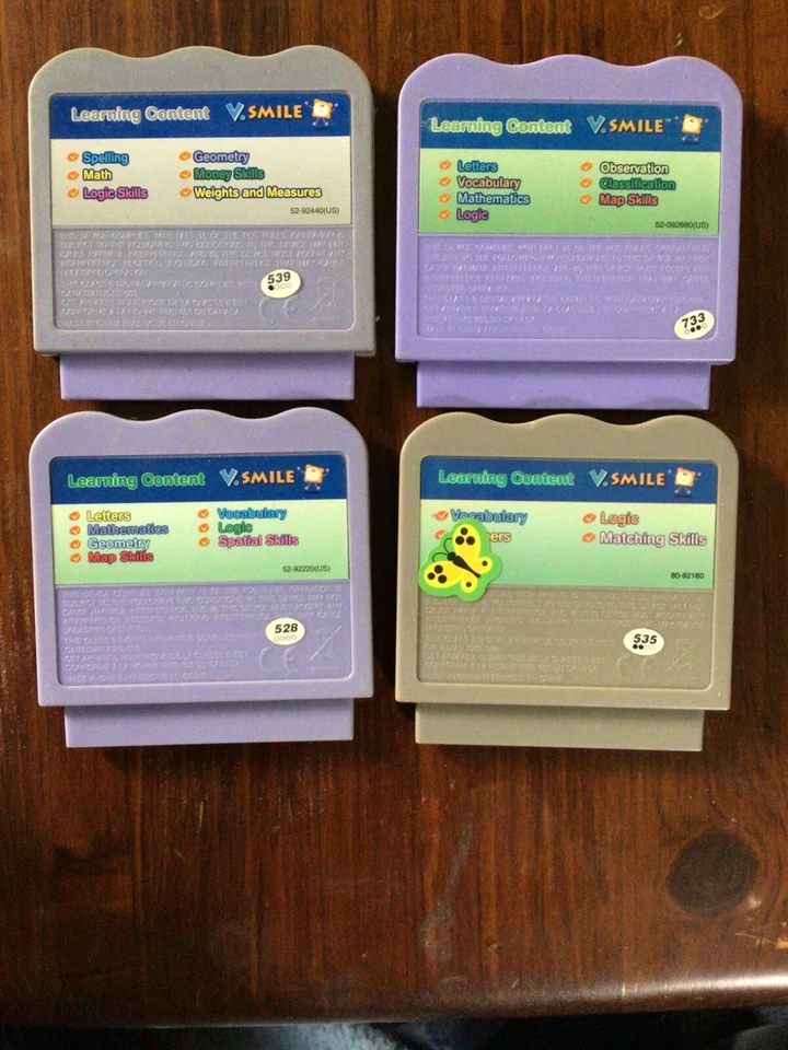 Обучающие игры Vtech-V.Smile, автомобили, Губка Боб, Скуб-Ду и История игрушек - Изображение 2 из 2