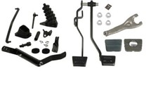1971-72 Chevelle El Camino Master Clutch Linkage Kit With Pedals Power Brakes